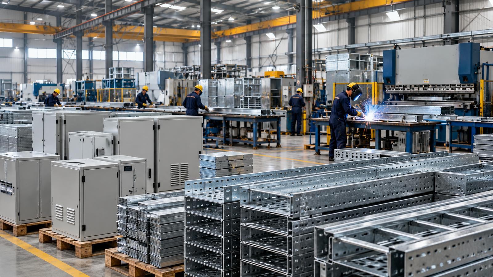 Metal fabrication and manufacturing facility