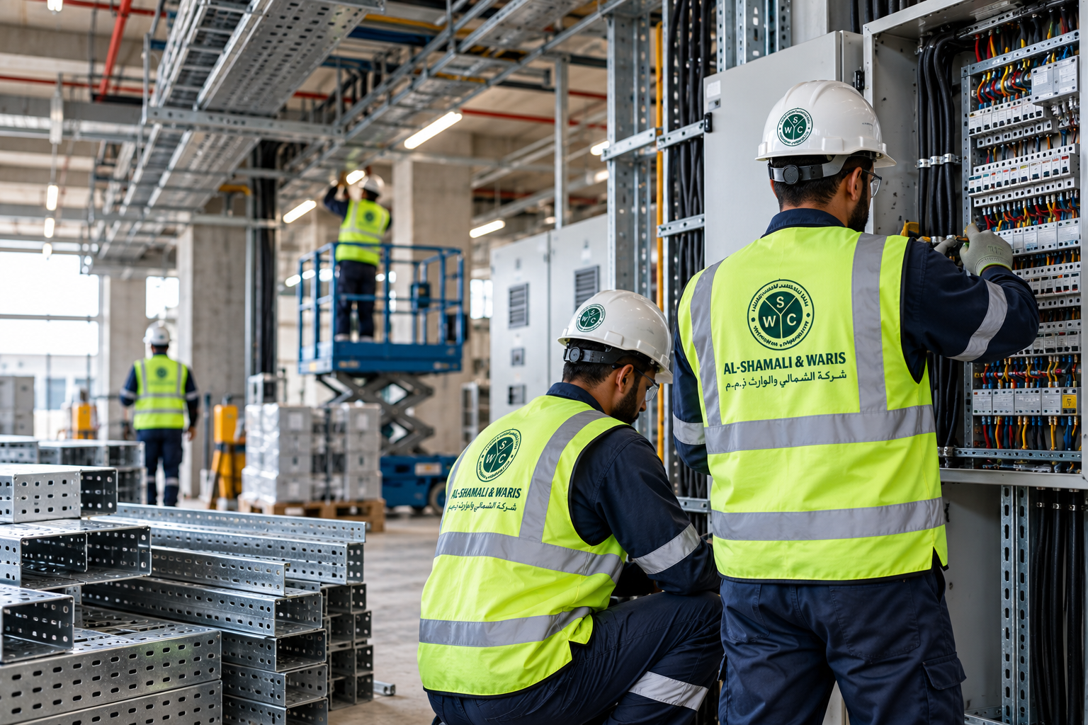 Electrical contracting project execution