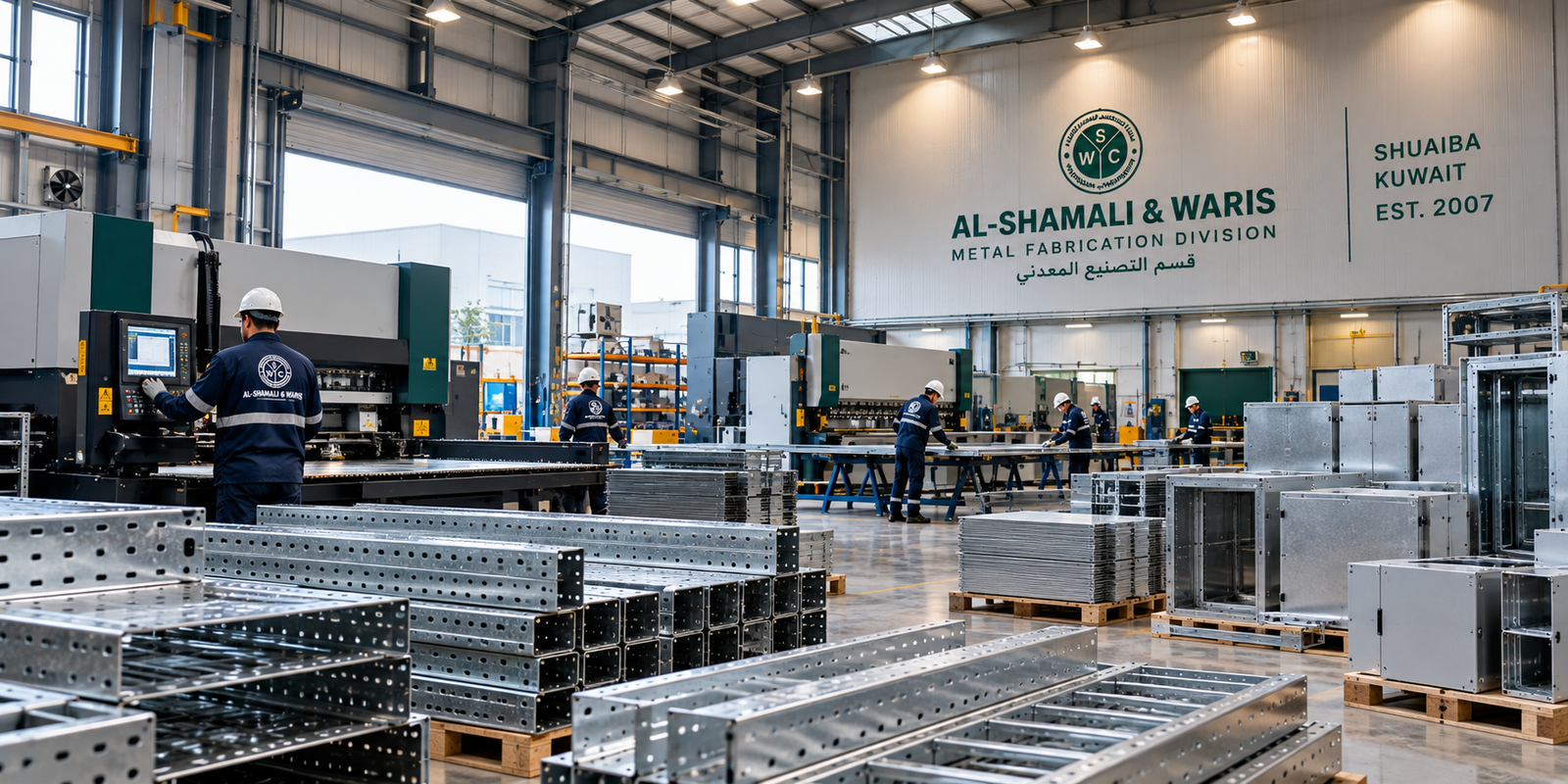 Al-Shamali and Waris metal fabrication facility
